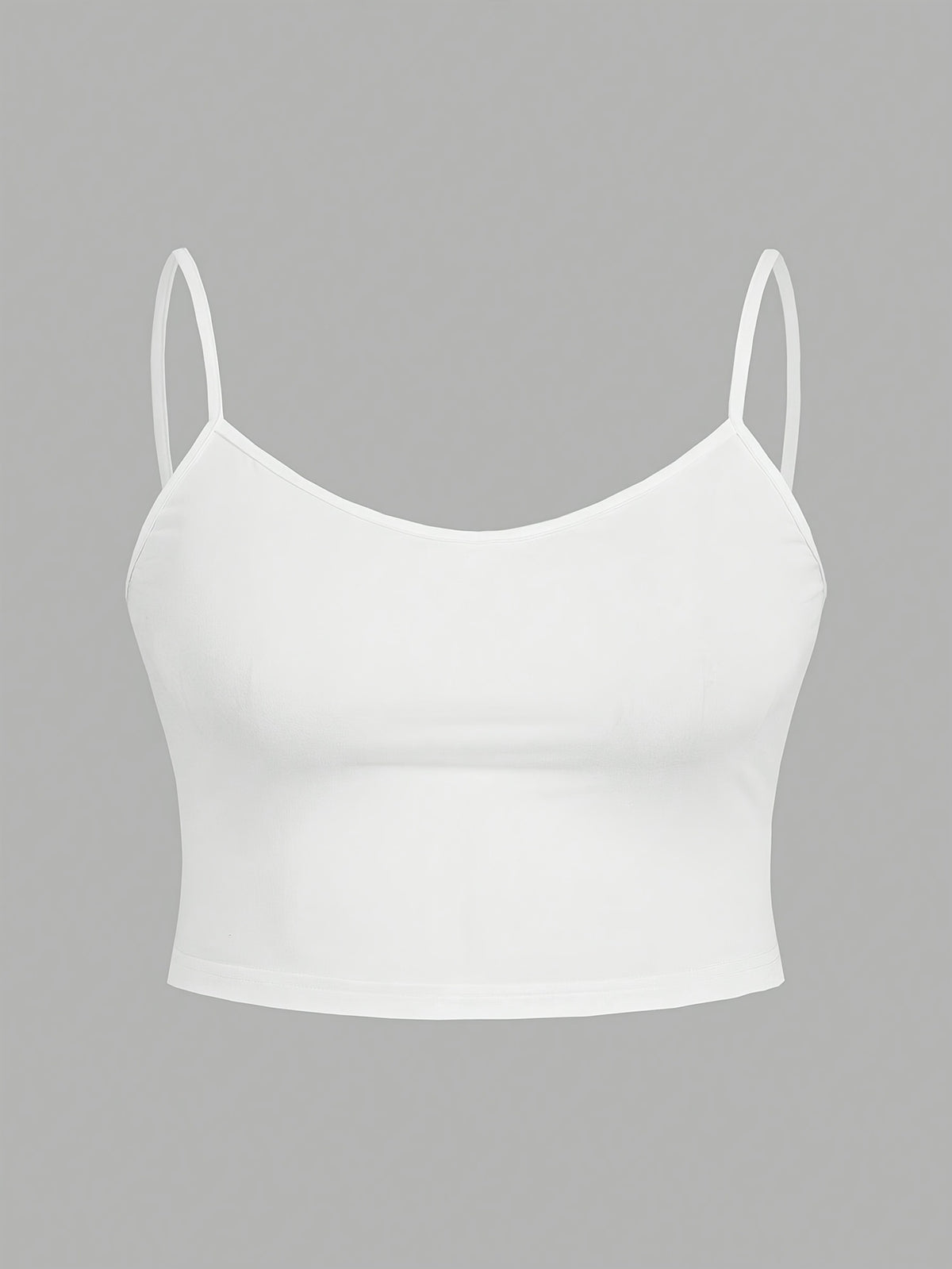 Summer Casual Women's Round Neck Camisole Short Vest Three-Piece Set