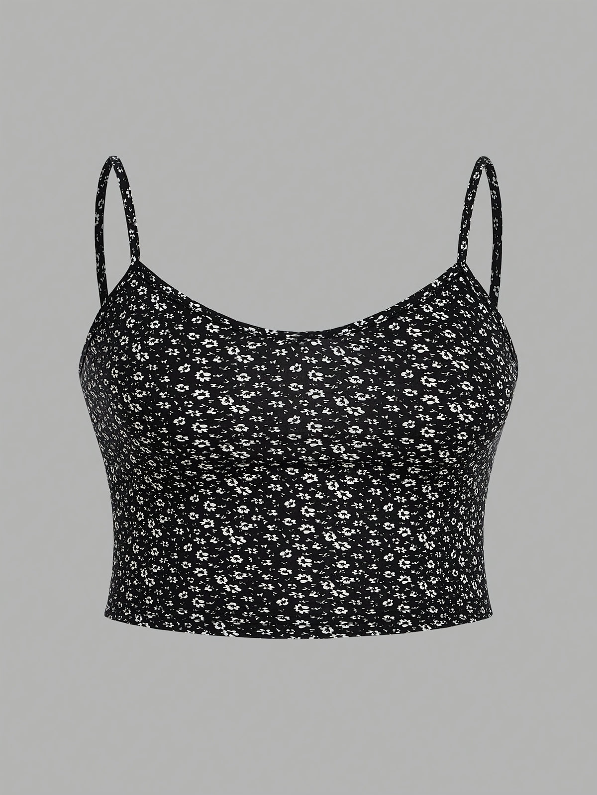 Summer Casual Women's Round Neck Camisole Short Vest Three-Piece Set