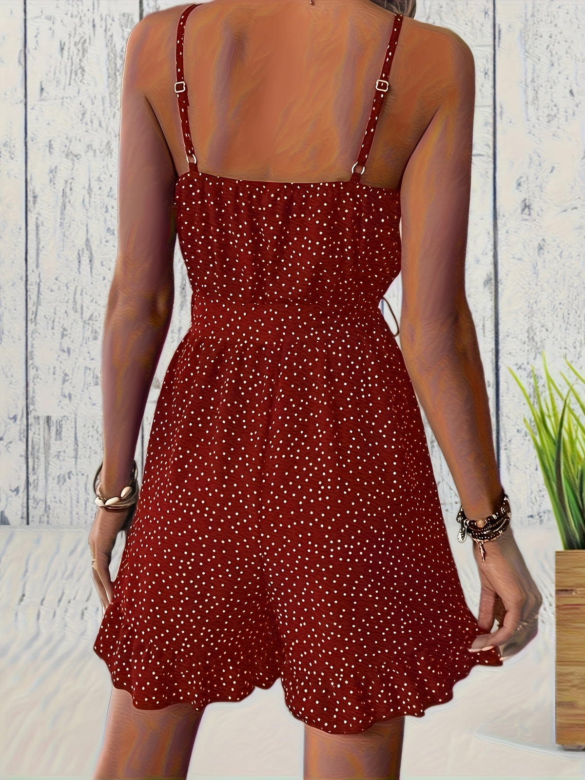 8295 Polka Dot Jumpsuit