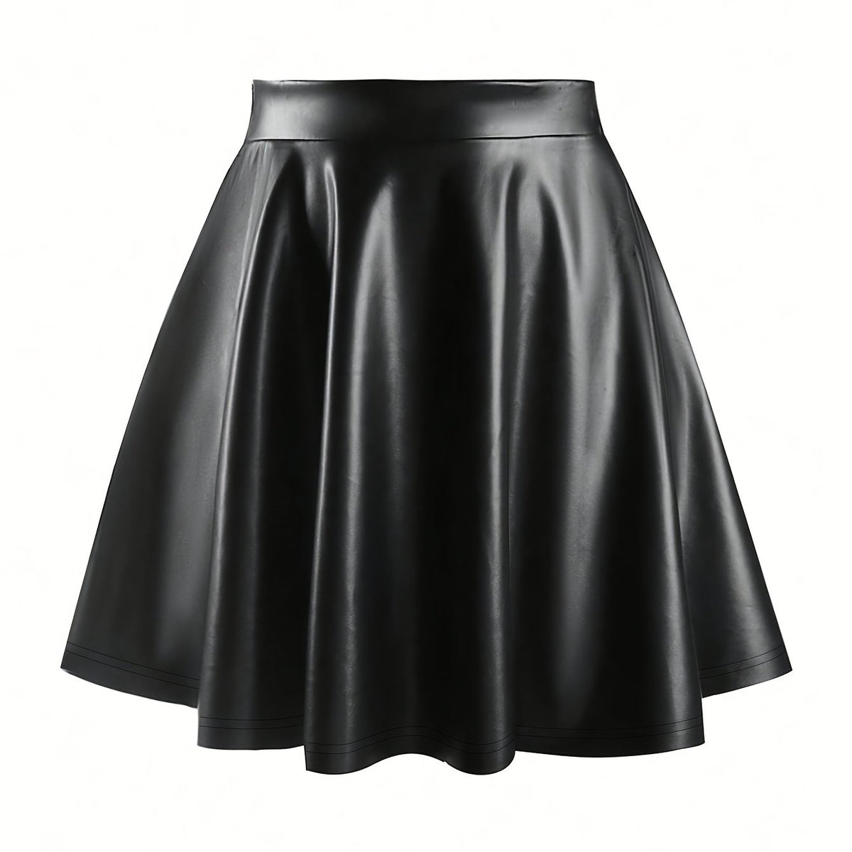 Elegant Solid Color Skirt for Women