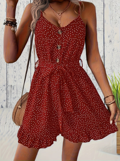 8295 Polka Dot Jumpsuit