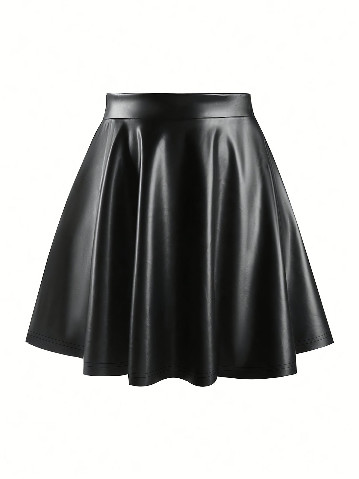 Elegant Solid Color Skirt for Women