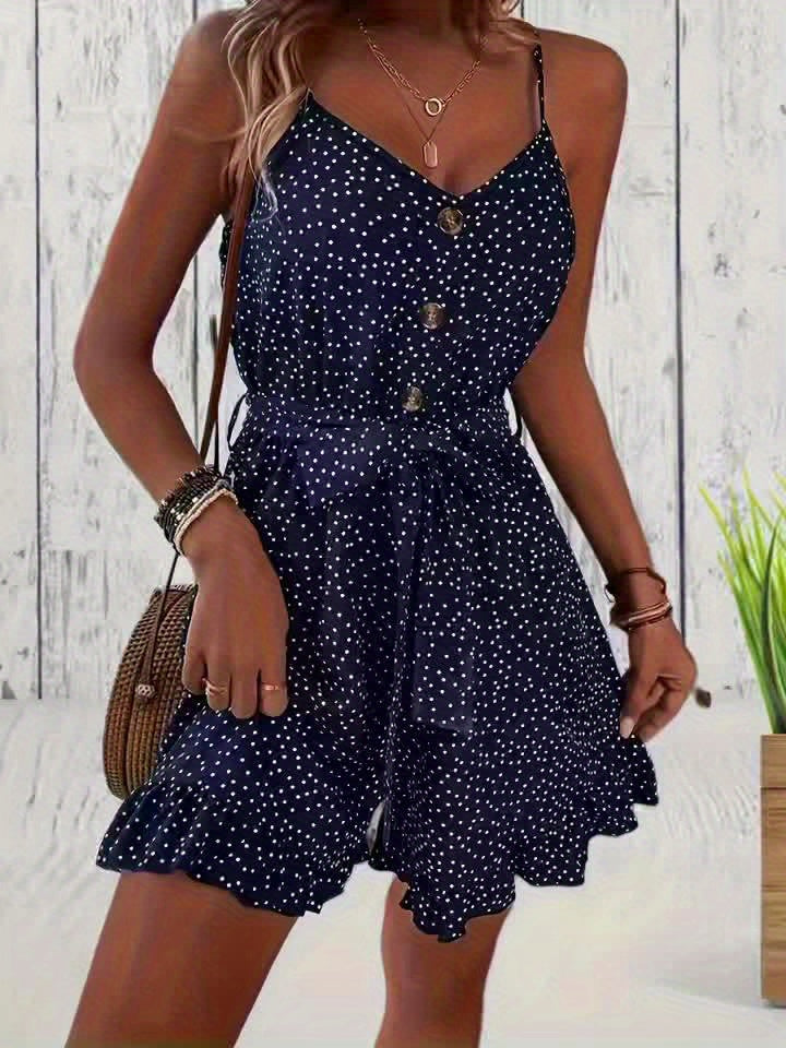8295 Polka Dot Jumpsuit