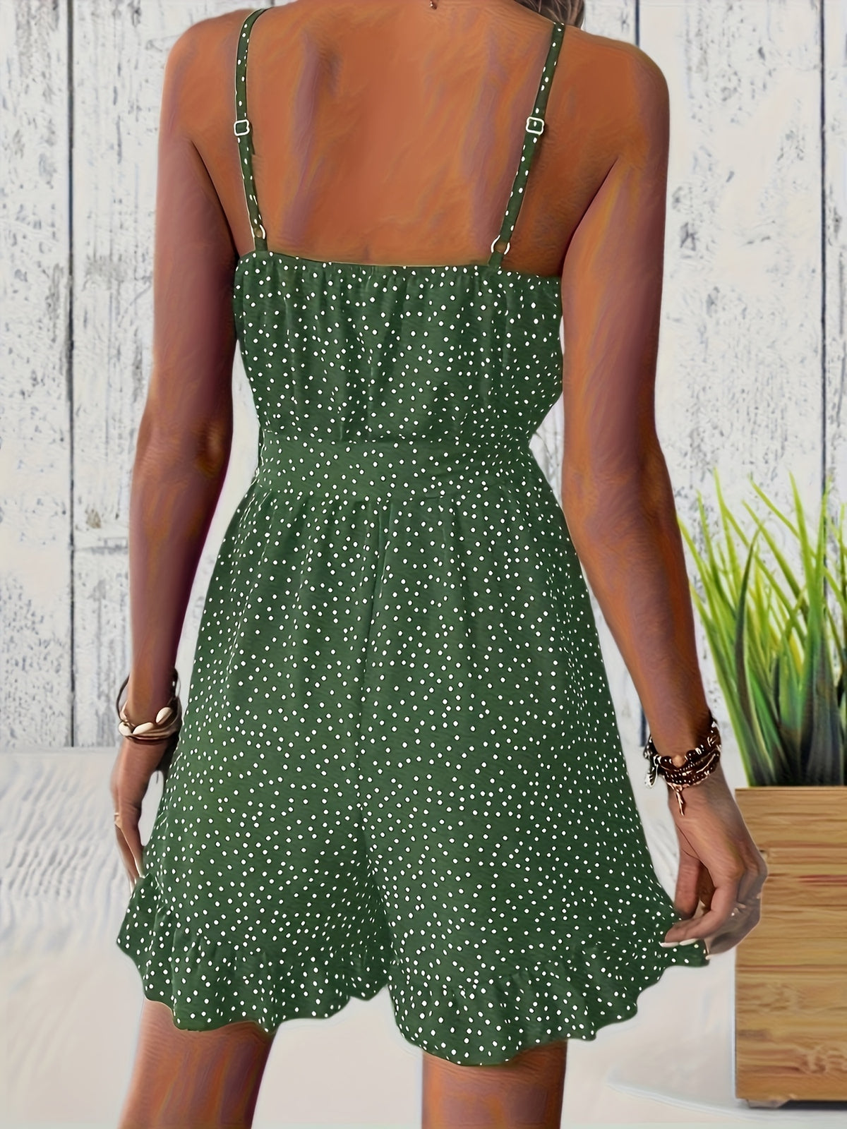 8295 Polka Dot Jumpsuit